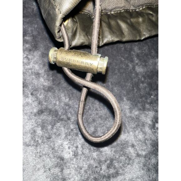 Burberry Brit Erwood Down Puffer Jacket Women’s L Metallic Bronze Olive Y2K - Picture 8 of 16